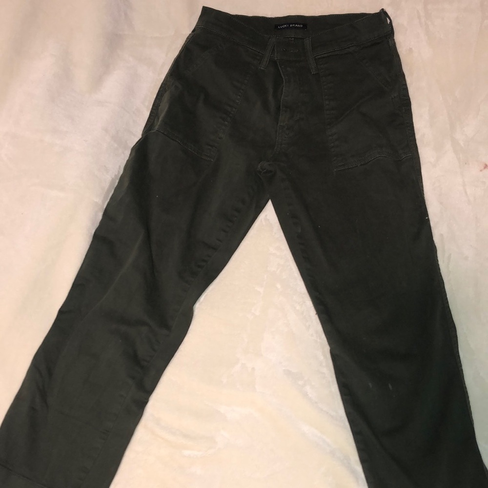 Lucky Brand Olive Green Capris